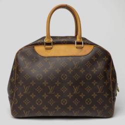 Pre Owned Louis Vuitton Monogram Deauville Boston