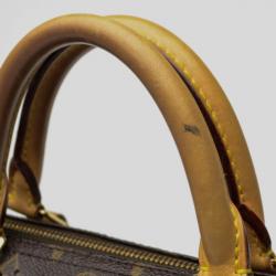 Pre Owned Louis Vuitton Fuchsia Perforated Speedy 30 Bag Limited Edition