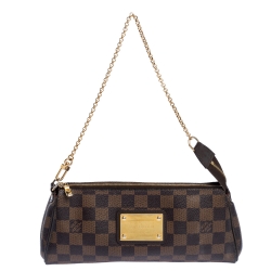 Louis Vuitton Damier Ebene Canvas Eva Pochette Louis Vuitton | The Luxury  Closet