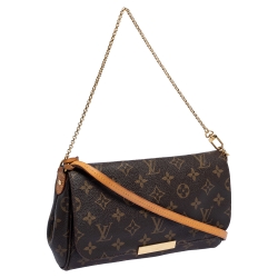 Pre Owned Louis Vuitton Monogram Canvas Favorite MM Crossbody Bag