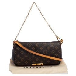 Pre Owned Louis Vuitton Monogram Canvas Favorite MM Crossbody Bag