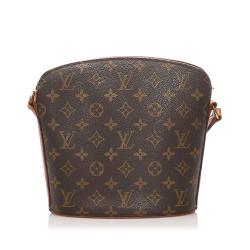 Pre Owned Louis Vuitton  Canvas  Drouot Shoulder Bags