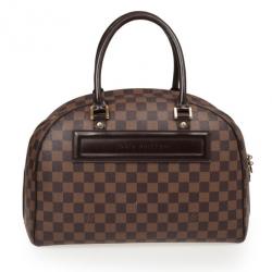 Pre Owned Louis Vuitton Damier Ebene Nolita Satchel