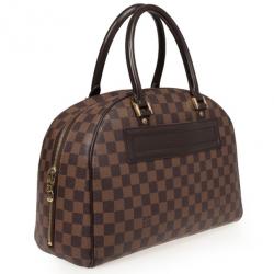 Pre Owned Louis Vuitton Damier Ebene Nolita Satchel