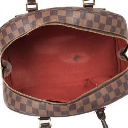 Pre Owned Louis Vuitton Damier Ebene Nolita Satchel