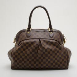 مملوكة مسبقًا Louis Vuitton Damier Ebene Trevi GM Handbag With Charm