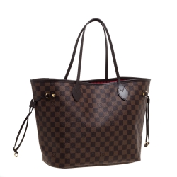مملوكة مسبقًا Louis Vuitton Damier Ebene Canvas Neverfull NM MM Bag