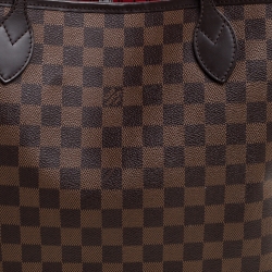 مملوكة مسبقًا Louis Vuitton Damier Ebene Canvas Neverfull NM MM Bag