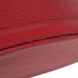 Pre Owned Louis Vuitton Saint Jacques GM Red Epi Leather Bag