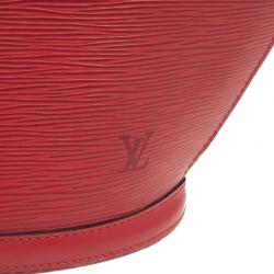 Pre Owned Louis Vuitton Saint Jacques GM Red Epi Leather Bag