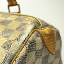 Pre Owned Louis Vuitton Damier Azur Speedy 30