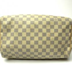 Pre Owned Louis Vuitton Damier Azur Speedy 30