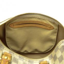 Pre Owned Louis Vuitton Damier Azur Speedy 30
