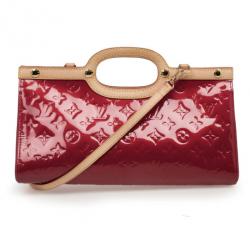 Pre Owned Louis Vuitton Monogram Vernis Clutch