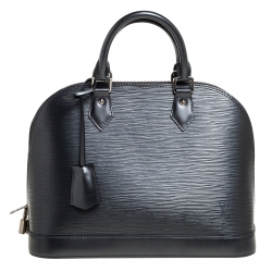 Louis Vuitton Gres Epi Leather Alma PM Bag w/ Shoulder Strap