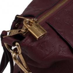 Pre Owned Louis Vuitton Flamme Monogram Empriente Leather Lumineuse GM Bag