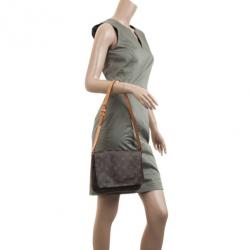 Pre Owned Louis Vuitton Monogram Musette Tango Shoulder Bag