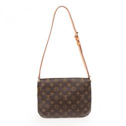 Pre Owned Louis Vuitton Monogram Musette Tango Shoulder Bag