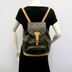 Pre Owned Louis Vuitton Monogram Canvas Montsouris Backpack MM