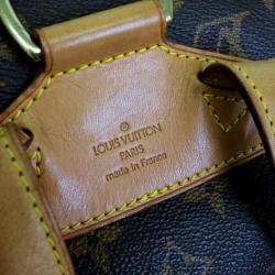 Pre Owned Louis Vuitton Monogram Canvas Montsouris Backpack MM