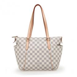 Pre Owned Louis Vuitton Damier Azur Totally PM 