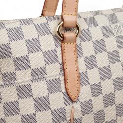 Pre Owned Louis Vuitton Damier Azur Totally PM 