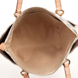 Pre Owned Louis Vuitton Damier Azur Totally PM 