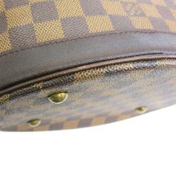 Pre Owned Louis Vuitton Damier Ebene Marais Bucket Tote
