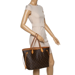 Louis Vuitton Monogram Canvas Neverfull MM Bag