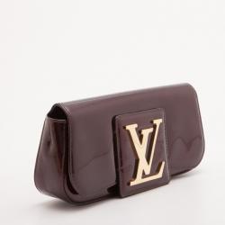 Pre Owned Louis Vuitton Vernis Amarante Sobe Clutch