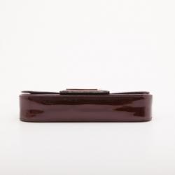 Pre Owned Louis Vuitton Vernis Amarante Sobe Clutch