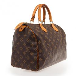 Pre Owned Louis Vuitton Monogram Speedy 30