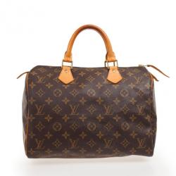 Pre Owned Louis Vuitton Monogram Speedy 30