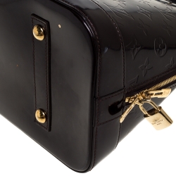 مملوكة مسبقًا Louis Vuitton Amarante Monogram Vernis Alma GM Bag