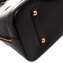 مملوكة مسبقًا Louis Vuitton Amarante Monogram Vernis Alma GM Bag