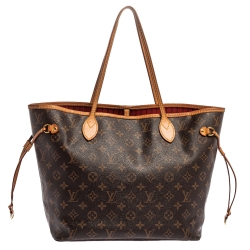 Louis Vuitton Monogram Canvas Neverfull MM Bag