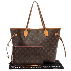 Louis Vuitton Monogram Canvas Neverfull MM Bag