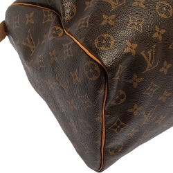 Pre Owned حقيبة لوي فيتون سبيدي كانفاس دامييه أيبين 35