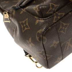 Pre Owned Louis Vuitton Monogram Canvas Mini Palm Springs Backpack