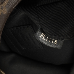 Pre Owned Louis Vuitton Monogram Canvas Mini Palm Springs Backpack