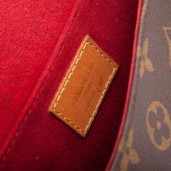 Pre Owned Louis Vuitton Monogram Canvas Tambourine Crossbody