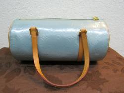 مملوكة مسبقًا LOUIS VUITTON Green Monogram vernis Bedford 