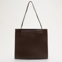 Pre Owned Louis Vuitton Brown Epi Leather St Tropez Shoulder Bag