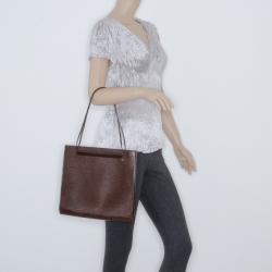 Pre Owned Louis Vuitton Brown Epi Leather St Tropez Shoulder Bag
