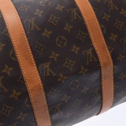 Pre Owned حقيبة لوي فيتون كيبال باندولير 50 كانفاس مونوغرامي