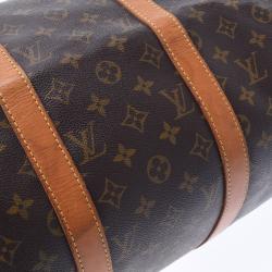 Pre Owned حقيبة لوي فيتون كيبال باندولير 50 كانفاس مونوغرامي