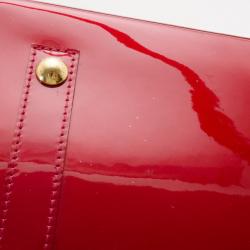 Pre Owned Louis Vuitton Pomme D'Amour Monogram Vernis Alma MM