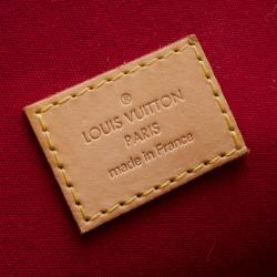 Pre Owned Louis Vuitton Pomme D'Amour Monogram Vernis Alma MM