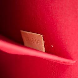 Pre Owned Louis Vuitton Pomme D'Amour Monogram Vernis Alma MM