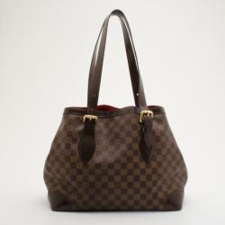 Pre Owned Louis Vuitton Damier Ebene Hampstead MM Bag